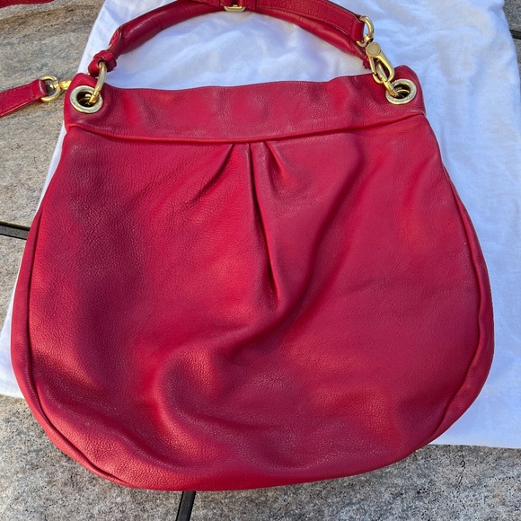 Marc by Marc Jacobs Classic Q Hillier Hobo red bag - Picture 8 of 15